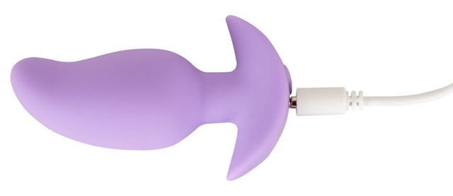 Vibrating Mini Butt Plug Purple