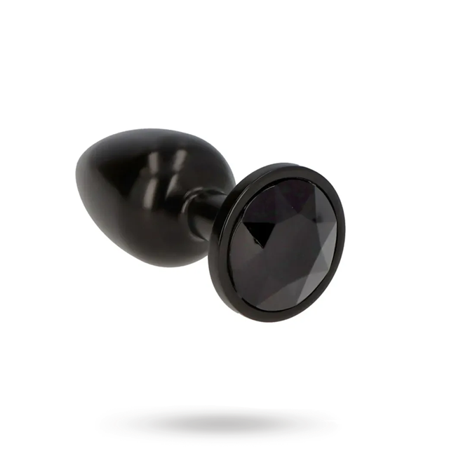 Dark Black Secret Plug Small