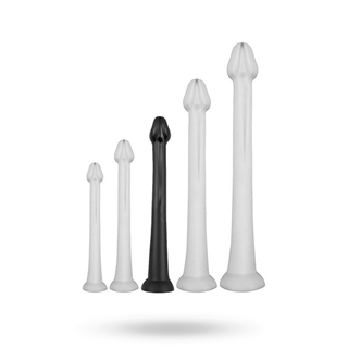 Darksil Whale Dildo Large Black 42 Cm