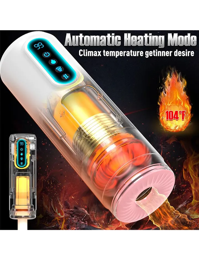 Deluxe Masturbator With Heating & Sucking