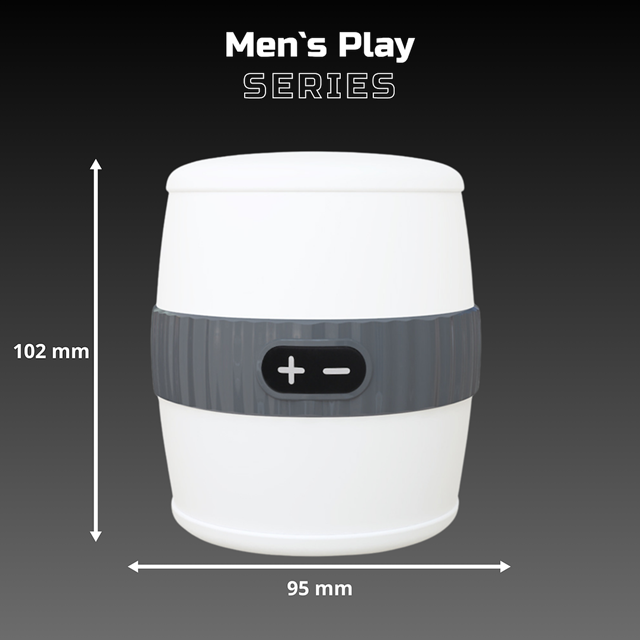 Discreet Male Masturbator With Vibrations