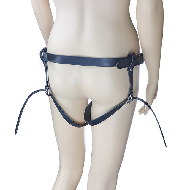 Double Take Vibrating Strap-On Set