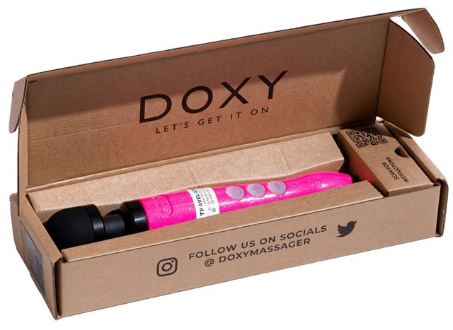 DOXY DIE CAST 3R RECHARGEABLE WAND - PINK