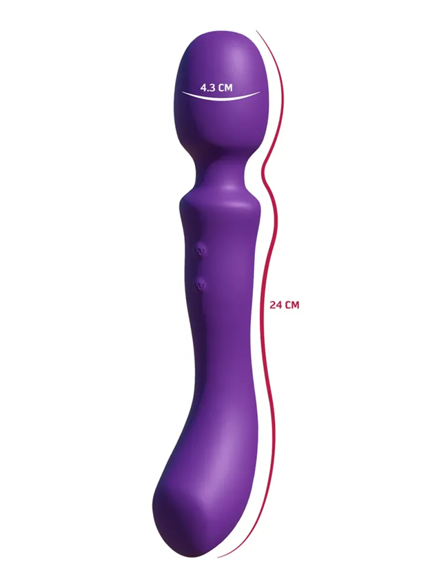 Dual-Sided Massaging Vibrating Wand