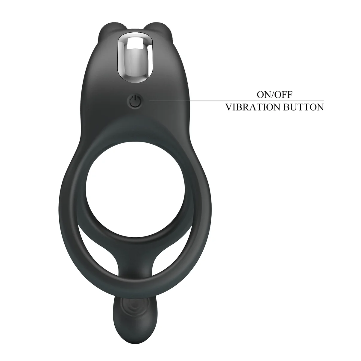 Dwayne Double Vibrating Rabbit Cock Ring