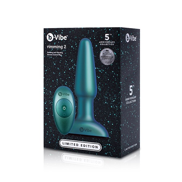 B-VIBE - Rimming 2 Remote Control - Space Green