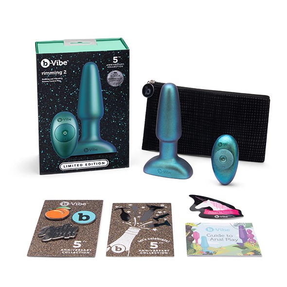 B-VIBE - Rimming 2 Remote Control - Space Green