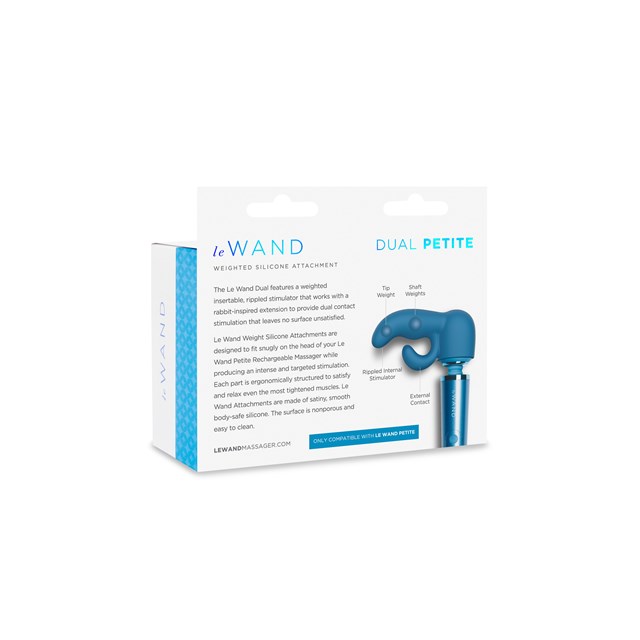LE WAND - PETITE DUAL WEIGHTED SILIKONINEN LISÄOSA