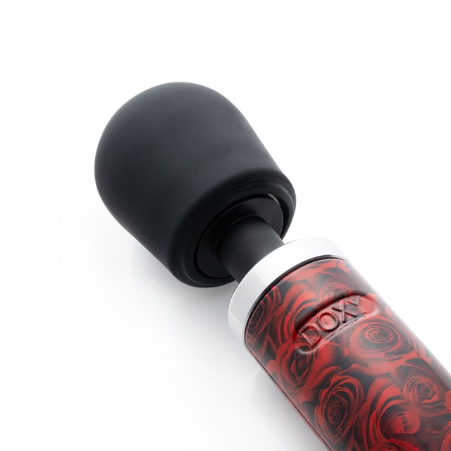 DOXY - DIE CAST WAND MASSAGER ROSE PATTERN