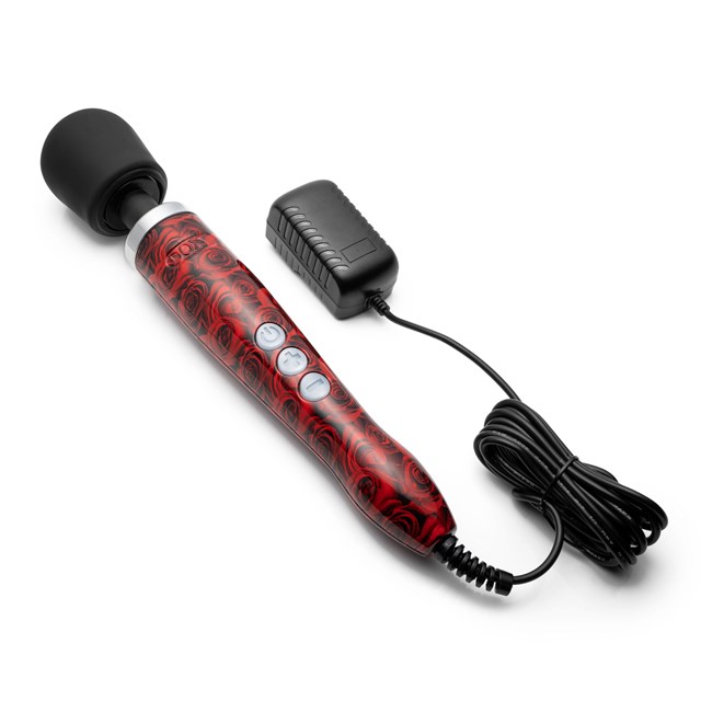 DOXY - DIE CAST WAND MASSAGER ROSE PATTERN