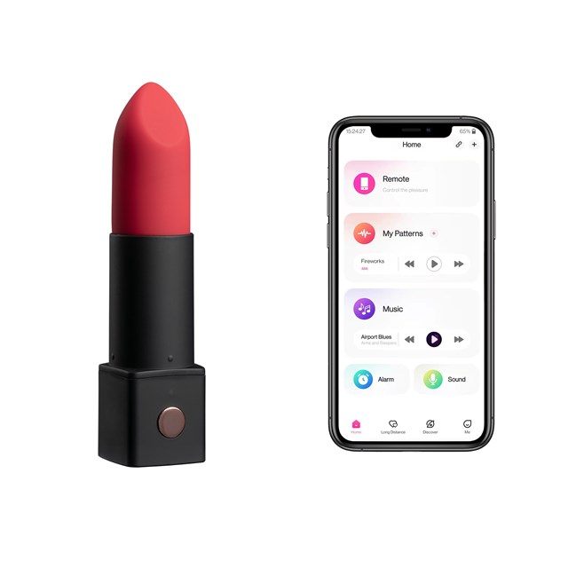 EXOMOON BLUETOOTH LIPSTICK VIBRATOR