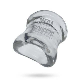 Oxballs - Mega Squeeze Ergofit Ballstretcher Clear