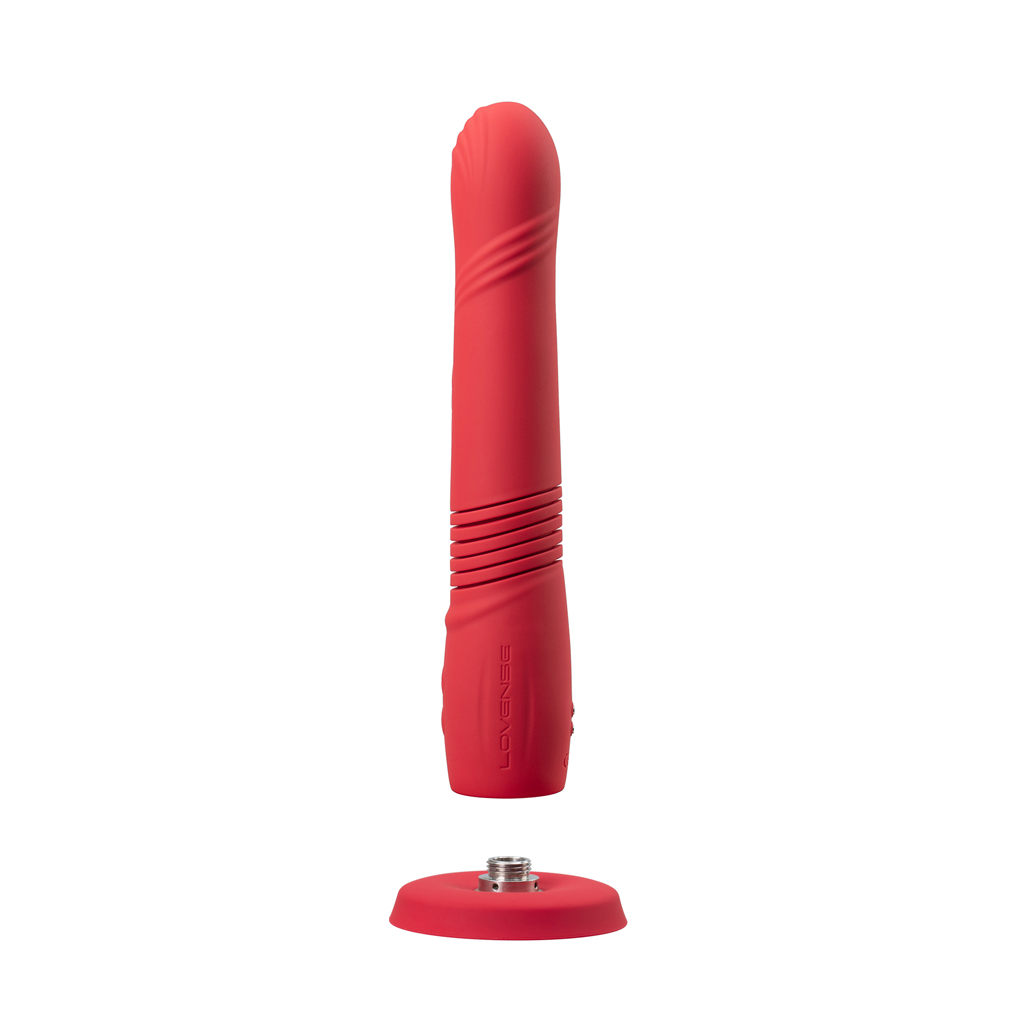 GRAVITY THRUSTING DILDO - red