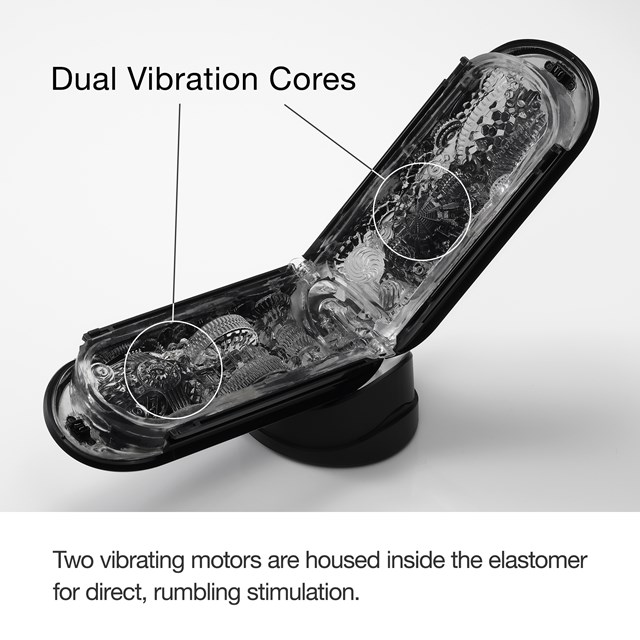 FLIP ZERO GRAVITY ELECTRONIC VIBRATION BLACK