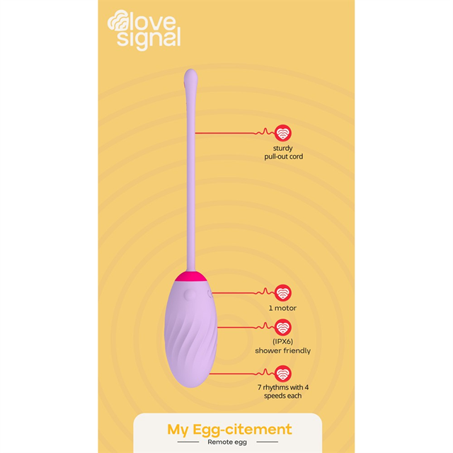 Eggcitement Wearable Vibrating Egg