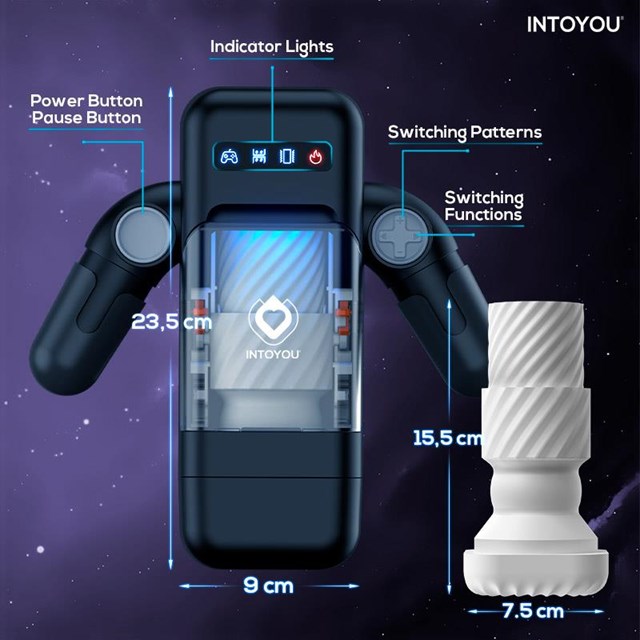 Intoyou Intelligent Masturbator With Heat and Up & Down Movement