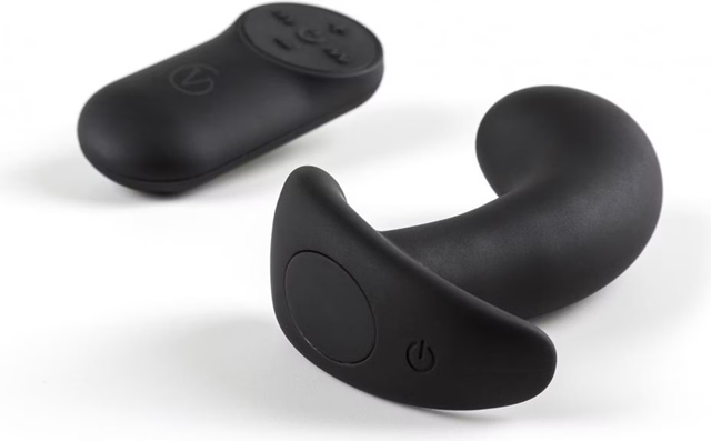 Ergonomic Prostate Vibrator With Remote