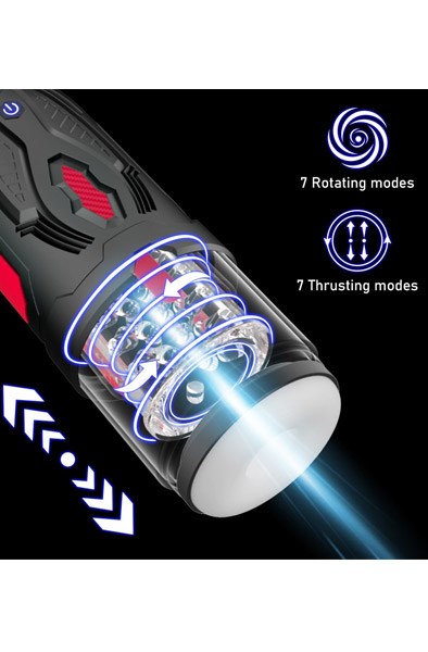 Erospace B1 Thrusting & Rotating Masturbator