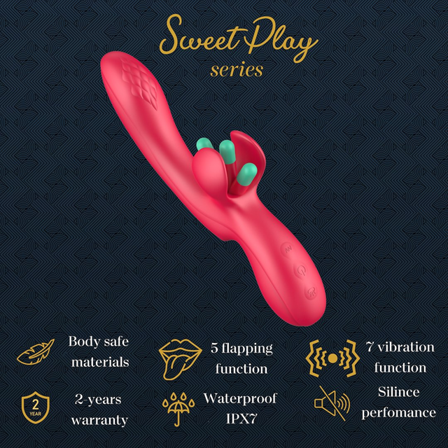 G-spot Vibrator With Moving Tongue
