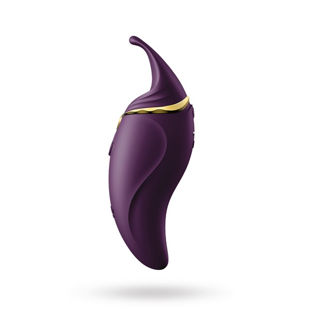 Hero Sykkivä klitorishieroja - violetti