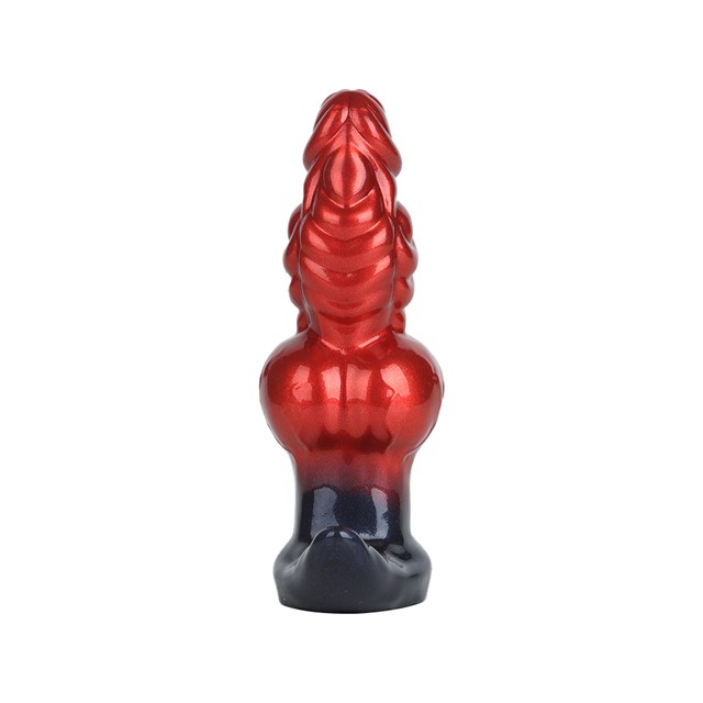 Fantasty Beast Inflatable Butt Plug Red