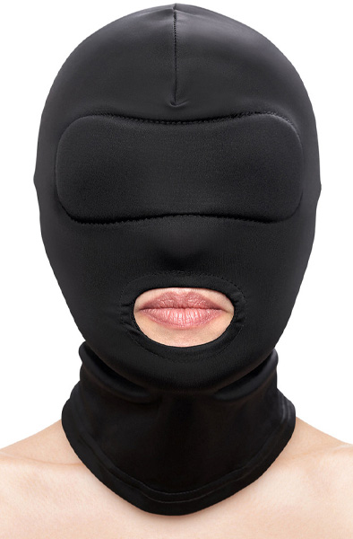 Fetish & Fashion Mouth Hood Black