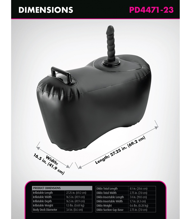 Body Dock Inflatable Love Seat