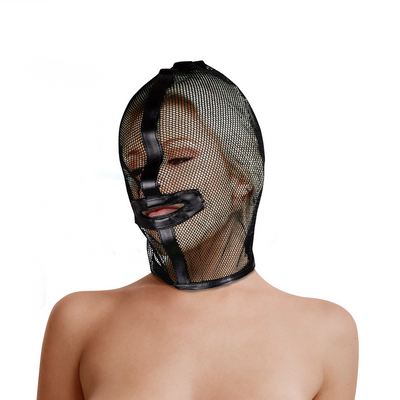 Fishnet Maski - Musta