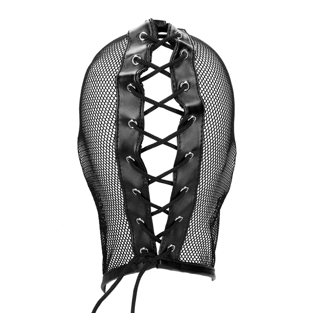 Fishnet Maski - Musta