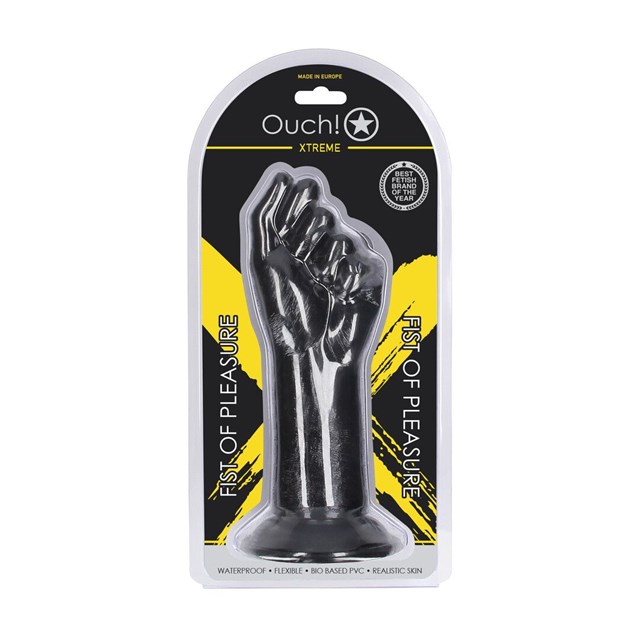 Fist of Pleasure Fist Dildo - 21 cm Black