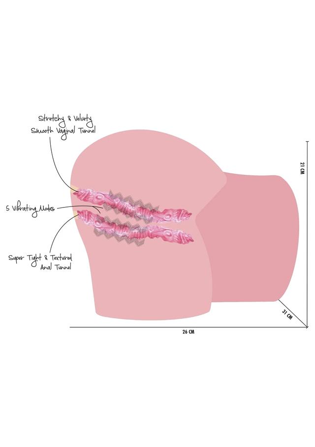 Fuck My Horny Vibrating Cunt 8,5 kg