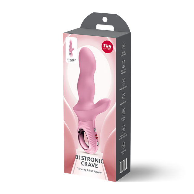 Bi Stronic Crave Thrusting Rabbit Pulsator Rosé
