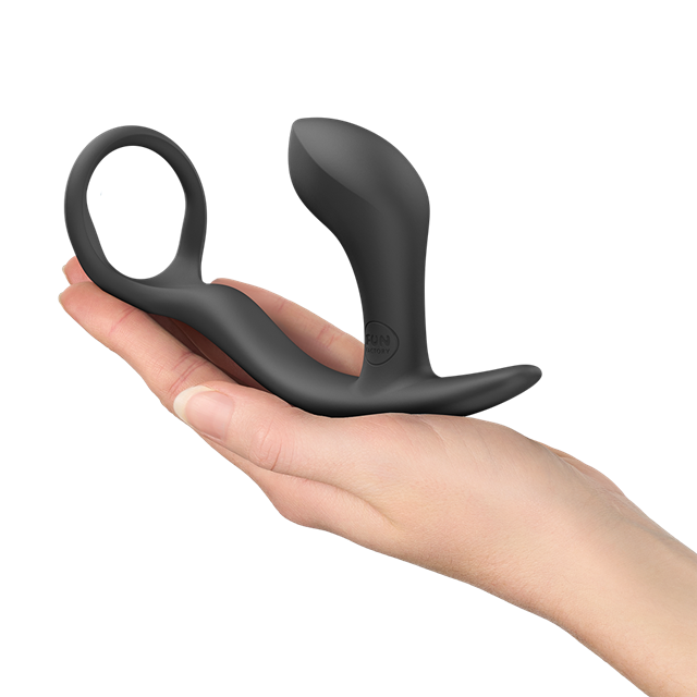 Bootie Ring Anal Plug Black