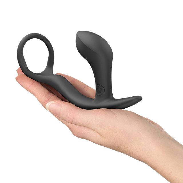 Bootie Ring Anal Plug Black