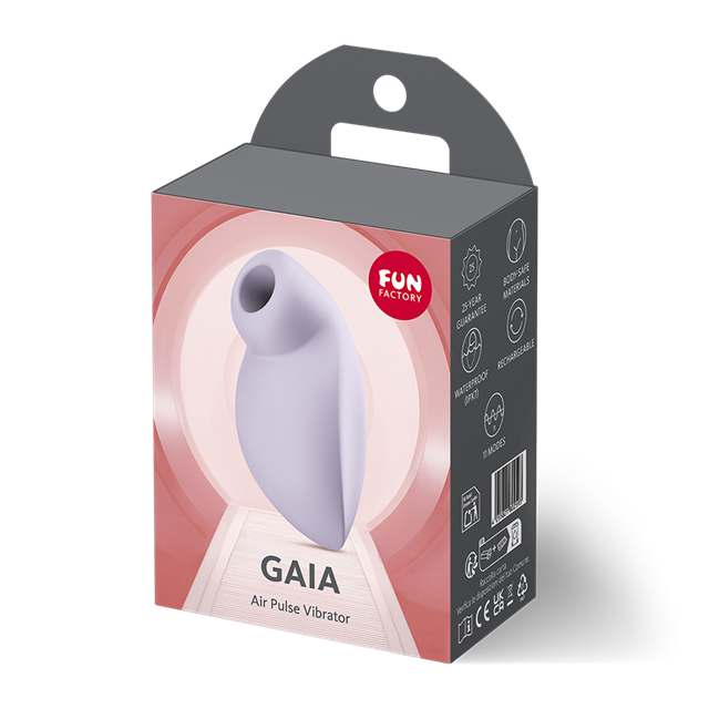 Fun Factory Gaia Air Pulse Vibrator Purple