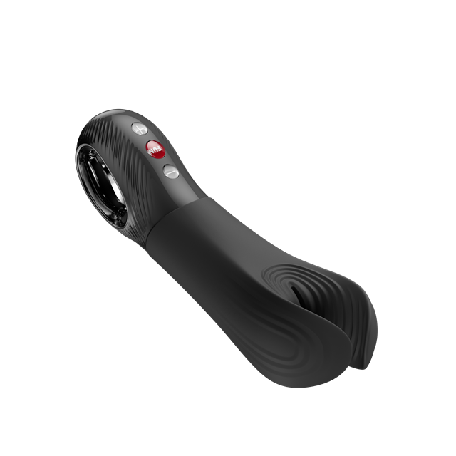 Manta Vibrating Masturbator Black