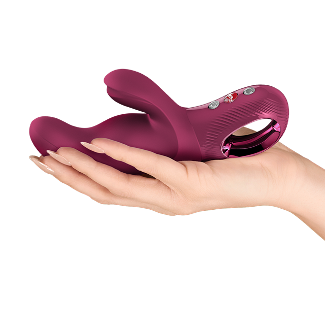 Miss Bi Rabbit Vibrator Wine Red