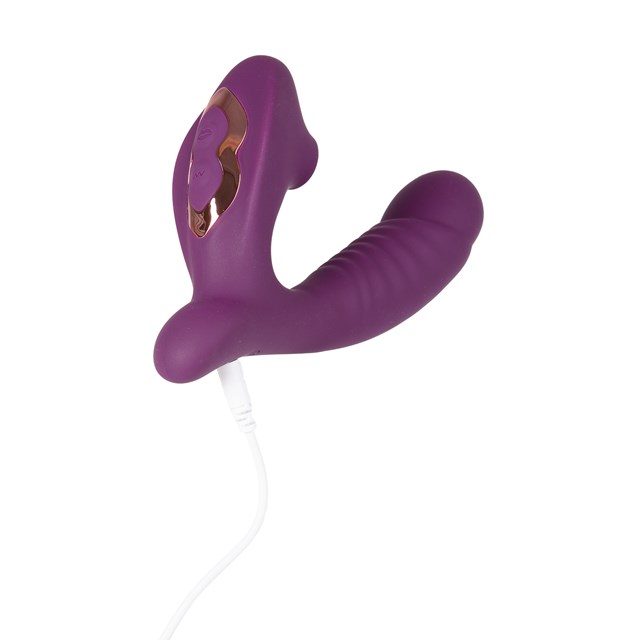 G-Lover 10 Vibe Modes with Clit Sucker - Violetti