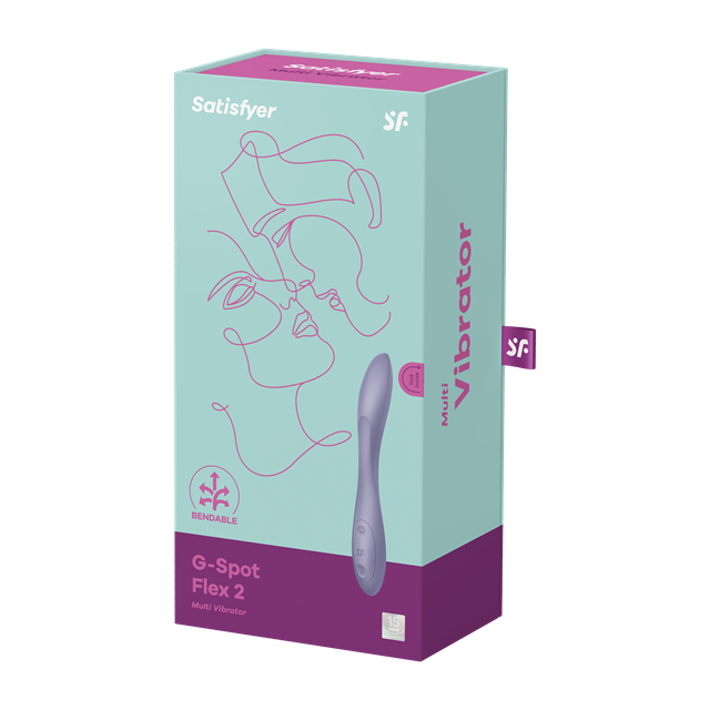 SATISFYER G-SPOT FLEX 2 MULTI VIBRATOR