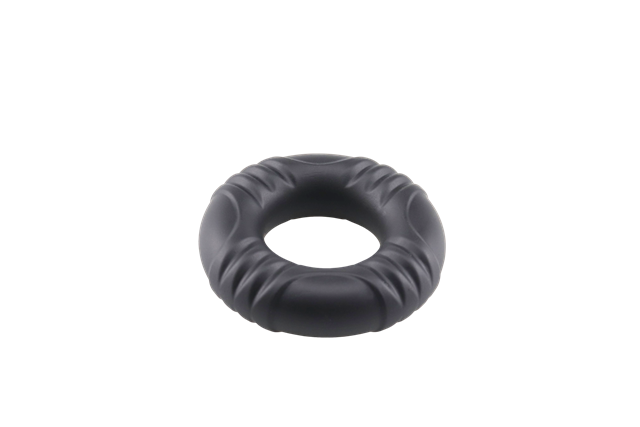 Great Fit Silicone Cock Ring Black