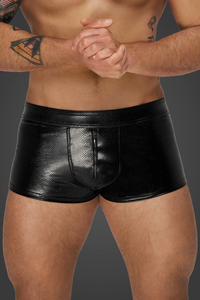 H069 Shorts with zipper in the front