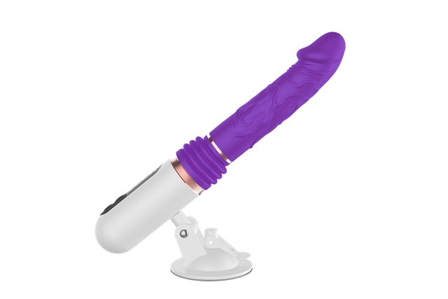 Hands-Free Thrusting & Vibrating Dildo