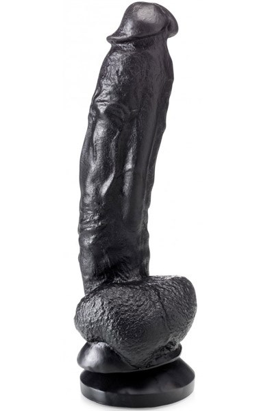 HardToys Thierry Dildo Black 24,5 cm