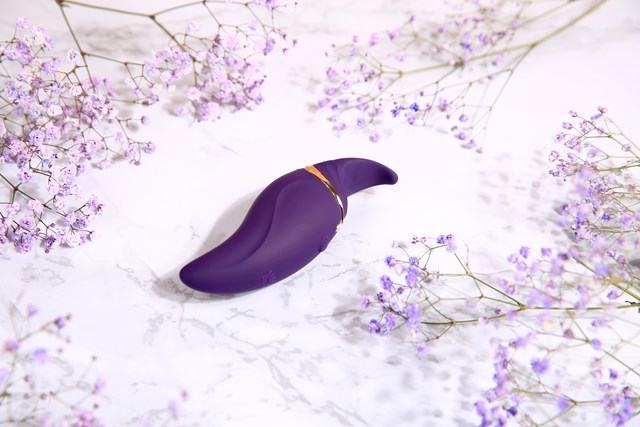Hero Sykkivä klitorishieroja - violetti