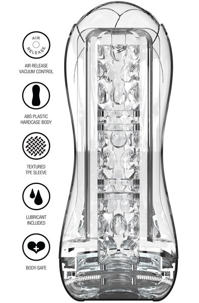 Hero Big Clear Blast Vacuum Stroker