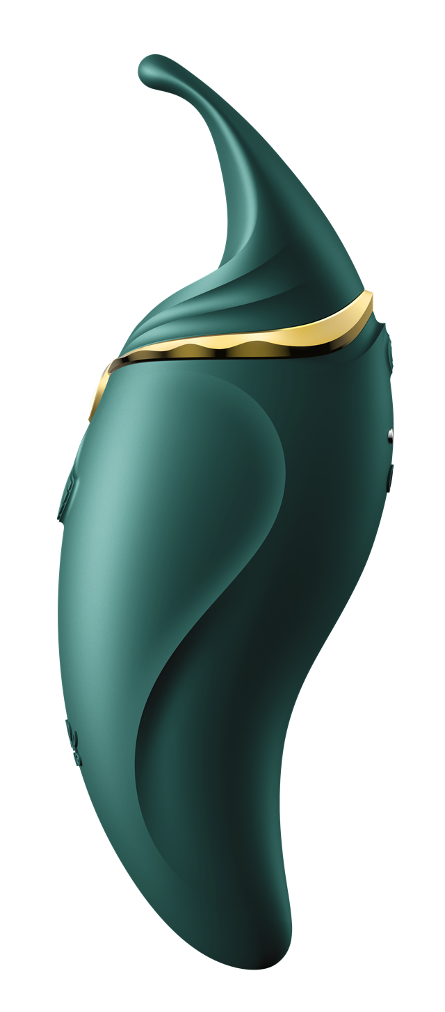 Hero Sykkivä klitorishieroja - vihreä