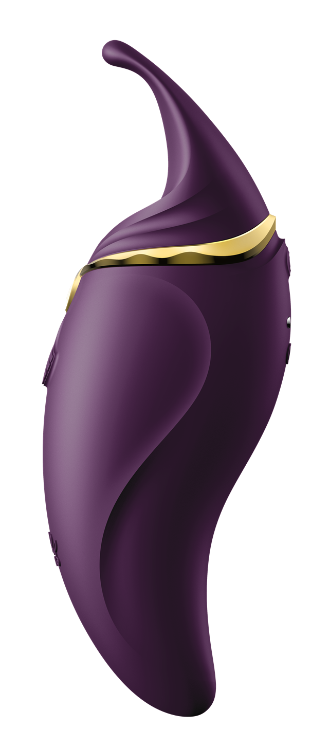 Hero Sykkivä klitorishieroja - violetti