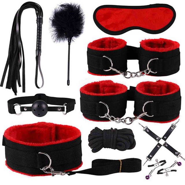 BDSM Chest Black/Red