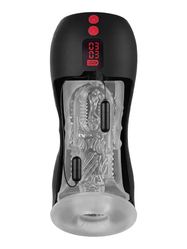 Vibrating Twin Turbo Masturbator