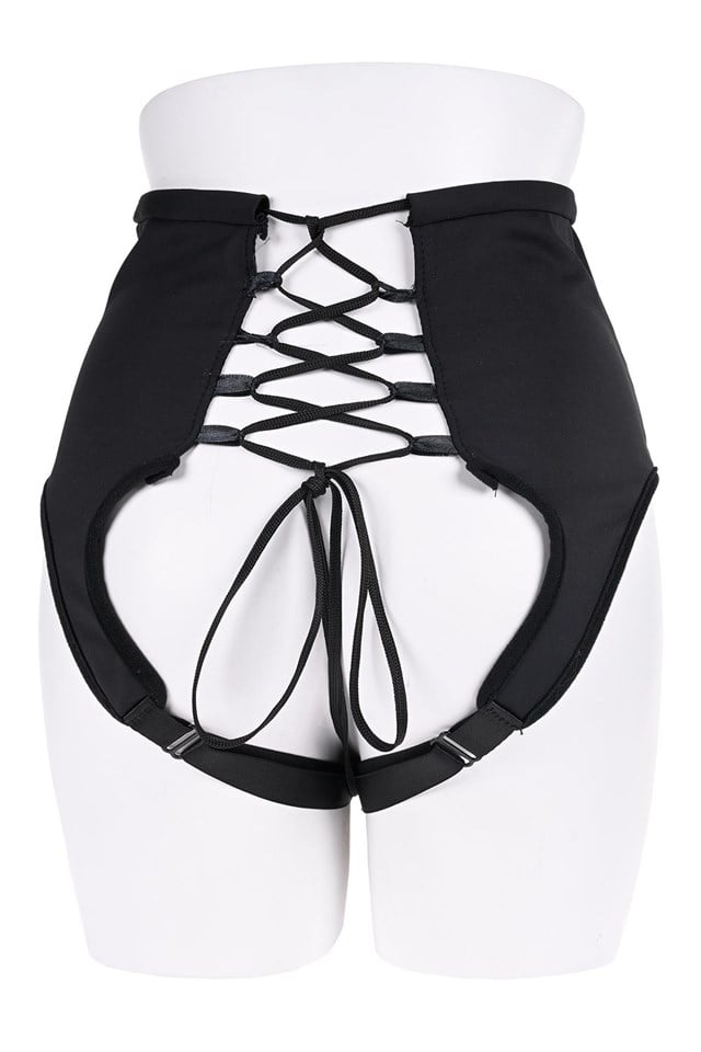HIGH WAISTED CORSET STRAP ON